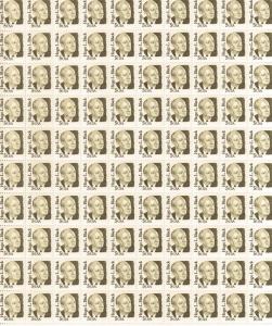 Scott 2172 - Hugo L Black. Sheet Of 100  MNH.OG.  Dull Gum.  #02 2172