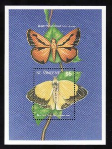 St.Vincent-Sc#1255-sheet-unused-NH-Butterflies-