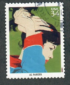 3502f American Illustrators used single