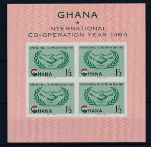 [36579] Ghana 1965 International co-operation year Souvenir Sheet MNH