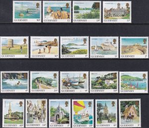 Guernsey 283-302 Set MNH