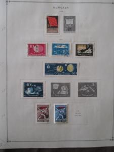 1955 To 1959 Hungary On Scott Pages - Some In Clear Mounts - Loaded... (R30)