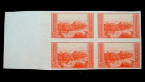 US - SCOTT#757 - BLK 4 - MNH - CAT VAL $9.00