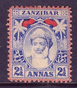 Zanzibar - Scott #66 - MH - Crease - SCV $3.75