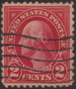 1929 US, 2c, Used, George Washington, Sc 634b