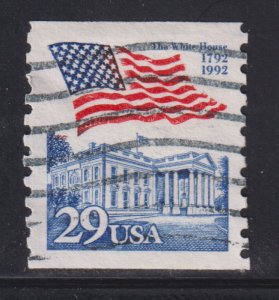 United States 2609 The White House Coil 1992