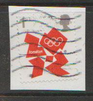 GB  QEII  SG 3251 Fine Used on piece Olympic Games 2012