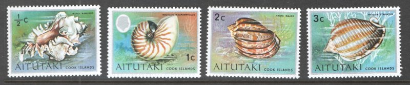 Aitutaki 82-93 Short Set,  VF, Mint (NH)   CV $16.35.... 0060009