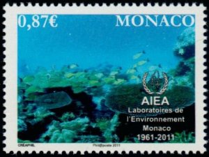Monaco 2011 MNH Stamps Scott 2616 Fish Nuclear Energy Environment Protection