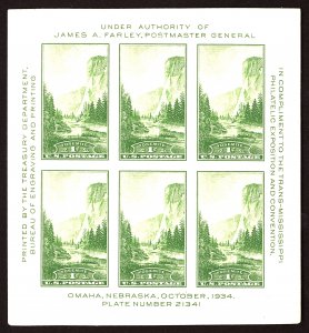 U.S. #751 MINT OG LH