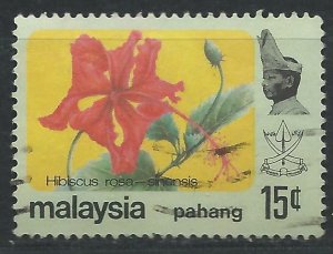 Pahang 1979 - 15c Hibiscus - SG115 used