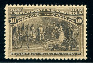 US SCOTT #237, Mint-Sup-OG-NH Graded 98 PSAG Cert SMQ $5,150 (DFP 4/28/20)
