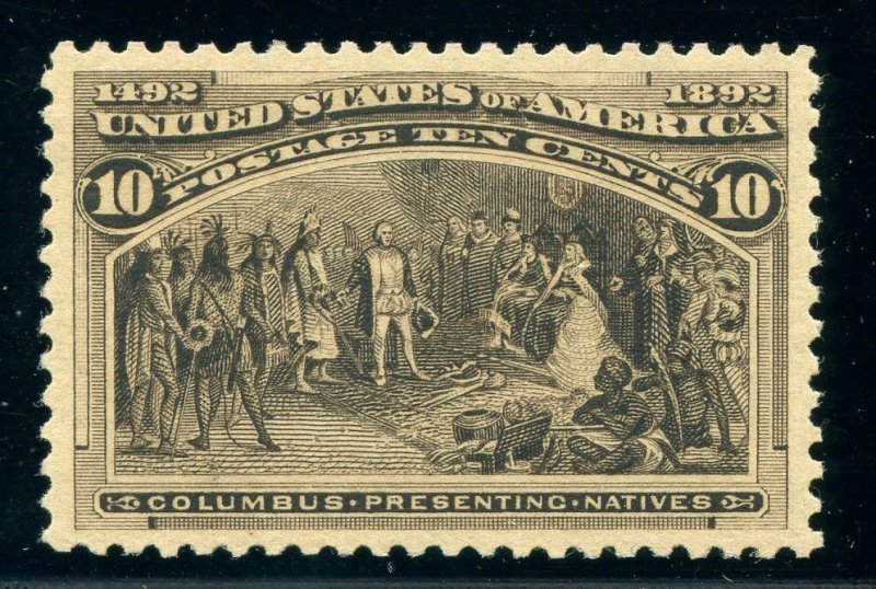 US SCOTT #237, Mint-Sup-OG-NH Graded 98 PSAG Cert SMQ $5,150 (DFP 4/28/20)