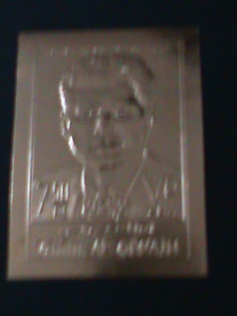 ​UMM AL QIWIAN-1963- IMMEMORY OF JOHN F. KENNEDY GOLD -MINT IMPERF VERY FINE