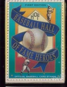 UNOPENED Baseball Trading Card Stamps HALL OF FAME HEROES #1693 -1704 St.Vincent
