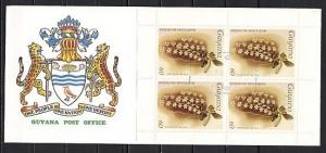 Guyana, Mi cat. 1095. 14th Orchid issue, sheet of 4. First day cover. ^