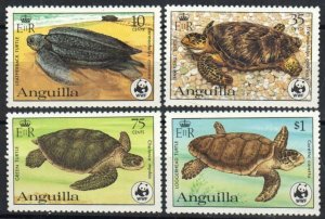 Anguilla Stamp 537a-540a  - Turtles