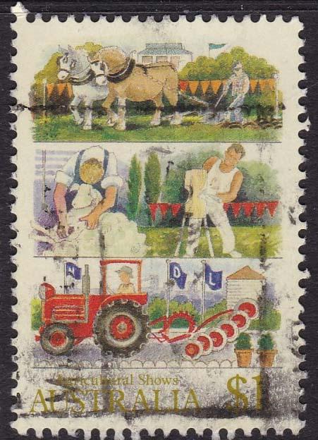 Australia -1987 Agricultural Shows Competitions $1 Used