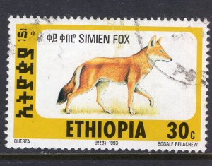 Ethiopia 1393A Fox Used VF
