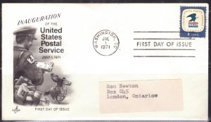 F605   UNITED STATES   FDC # 1396      USPS Emblem Issue