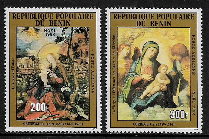 Benin #C303-4 MNH Set - Paintings