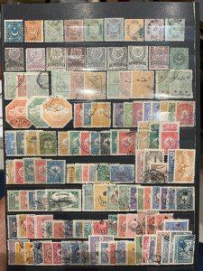 Turkey Ottoman 1863 1920 Mixed Postage Collection 125+ Stamps - Good Selection