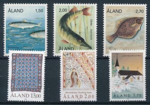 Aland Åland 1990 Complete Year Set MNH