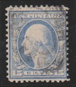 U.S. Scott #340 Washington Stamp - Used Single