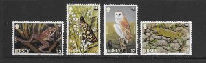 JERSEY #507-10  WILDLIFE  WWF  MNH