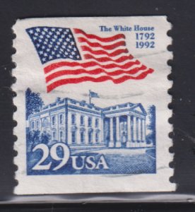 United States 2609 The White House Coil 1992