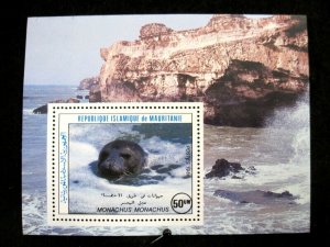 MAURITANIA - SCOTT# 601 - SOUVENIR SHEET - MNH - CAT VAL $15.00