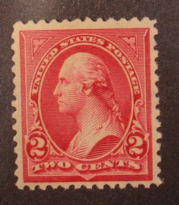 Scott 252 2 Cents Washington MNH Well Centered SCV - $400.00