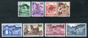 Liechtenstein #O21-O23, O25-O29 Mint
