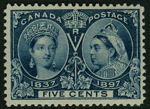 Canada #  54 Mint VF NH Cat $ 270