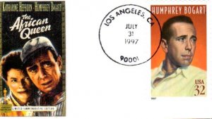 #3152 Humphrey Bogart Mini Special FDC