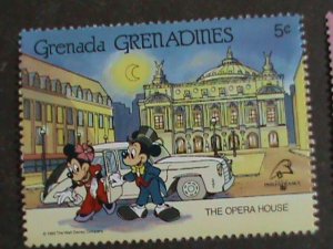 ​DISNEY-GRENADA STAMP-DISNEY CARTOONS -STAMP MNH SET VERY FINE