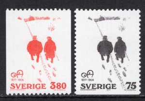 Sweden 1201-1202 MNH VF