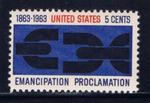 U.S. 1233 NH 1963 Emancipation Proclamation