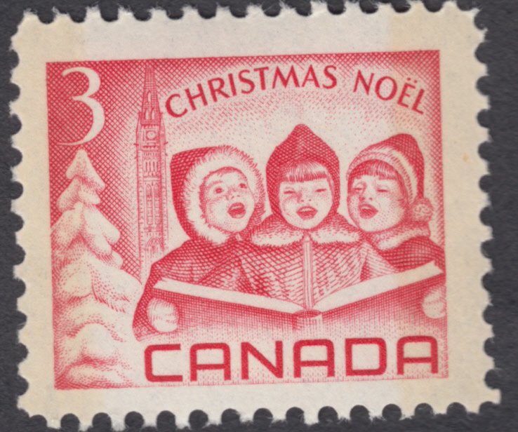Canada - #476p Christmas Carolling, W2B Tagged - MNH