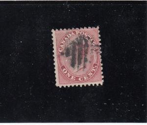 CANADA # 14 1cts ROSE VICTORIA CAT VALUE $40+