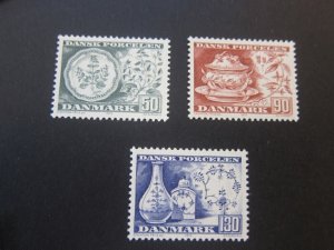 Denmark 1975 Sc 567-69 set MNH