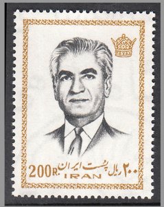 IRAN - 1972-73 MOHAMMAD RIZA PAHLAVI SCOTT#1661B - 1V - MINT NH