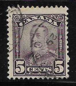 CANADA, 248, USED, KING GEORGE V