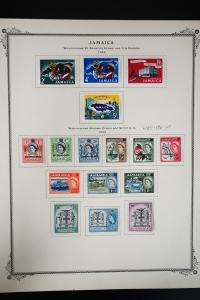 Jamaica 1800s to 1960s Stamp Collection