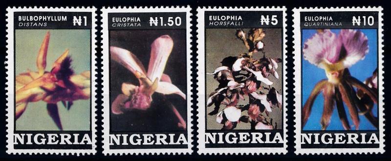 [67272] Nigeria 1993 Flora Flowers Blumen Orchids  MNH