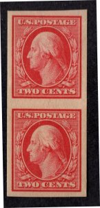 U.S. -  344 - Pair -  EXTRA FINE - Never Hinged