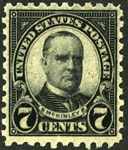 U.S. #588 MINT OG LH