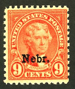 U.S. #678 MINT OG NH