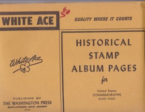 KAPPYSstamps WHITE ACE PART 3 PLATEBLOCK PAGES 1948-1952 #11