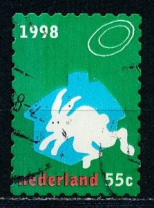 Netherlands #1018k Single Used